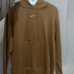 Nike women Brown Hoodie